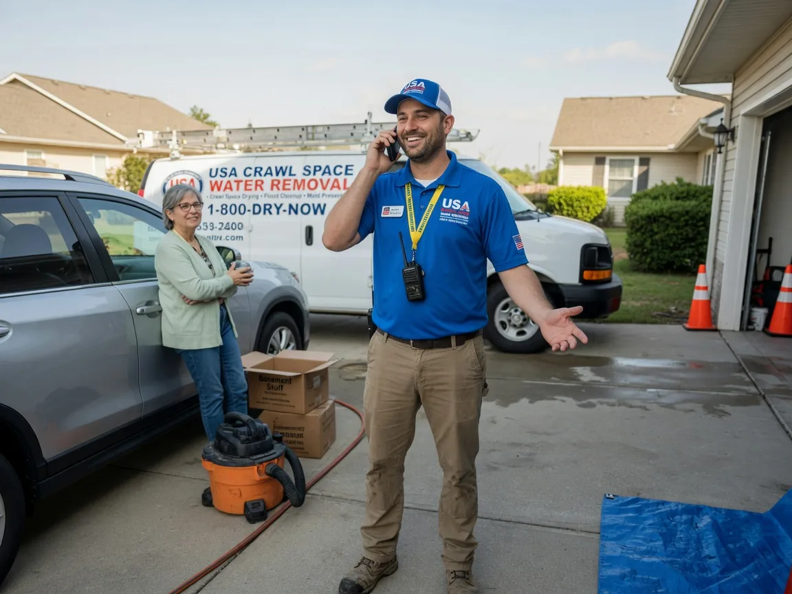Crawl Space Water Removal Waldron, AR FAQs